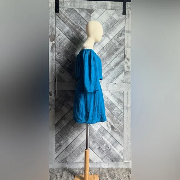 MICHAEL STARS NWOT FERNANDA CONVERTIBLE GAUZE DRESS - Picture 7 of 11